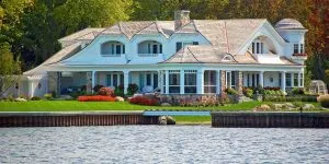 how to save money with a waterfront property