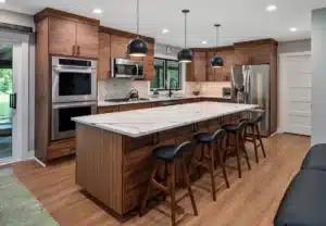 BEFORE & AFTER MODERN KITCHEN, roland park, md