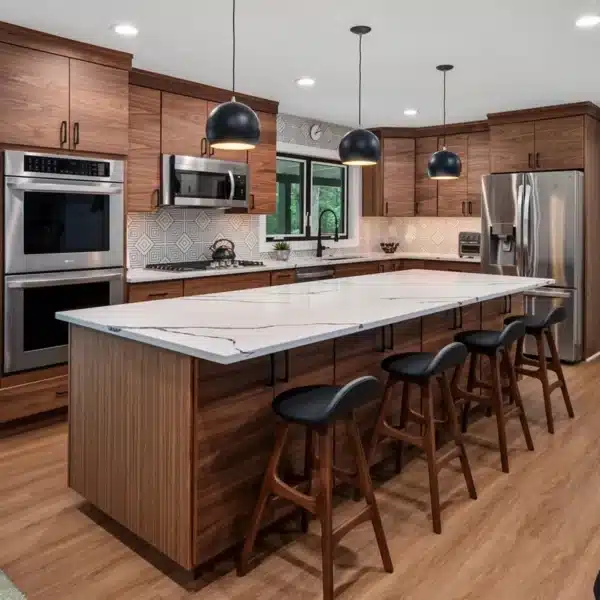 BEFORE & AFTER MODERN KITCHEN, roland park, md