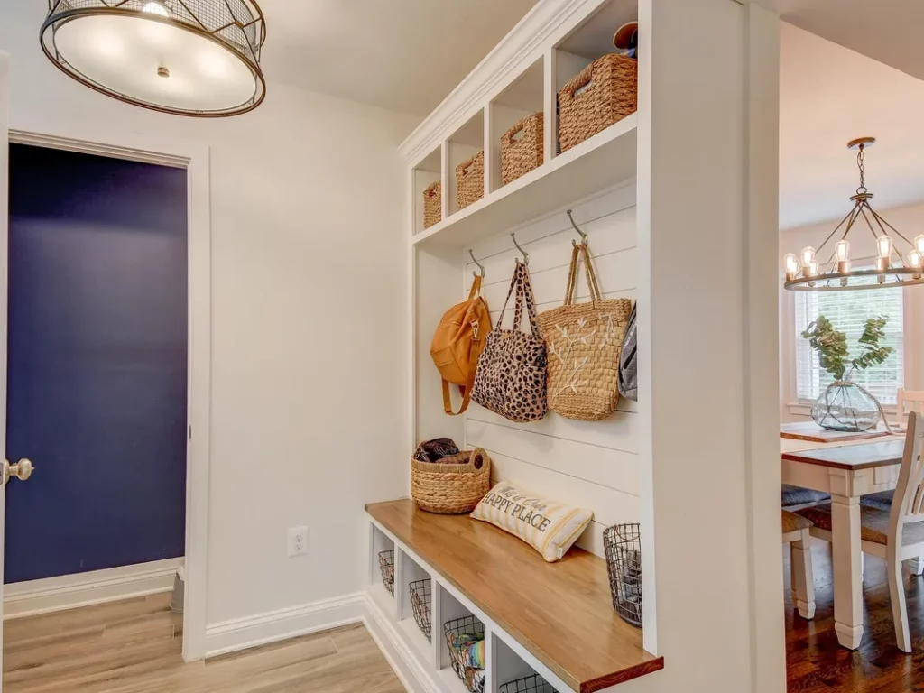 mudroom cubby built-in by parker
