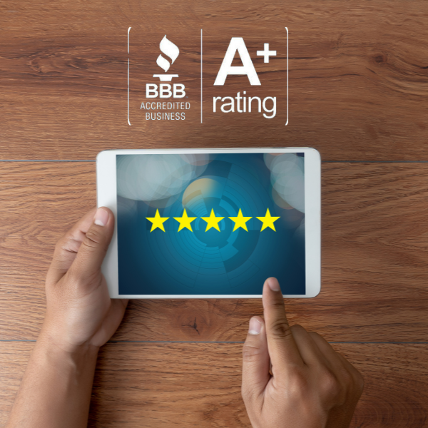 maryland contractor with 5 star review and A+ by BBB