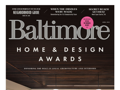 baltimore magazine 2023 home and design award winner