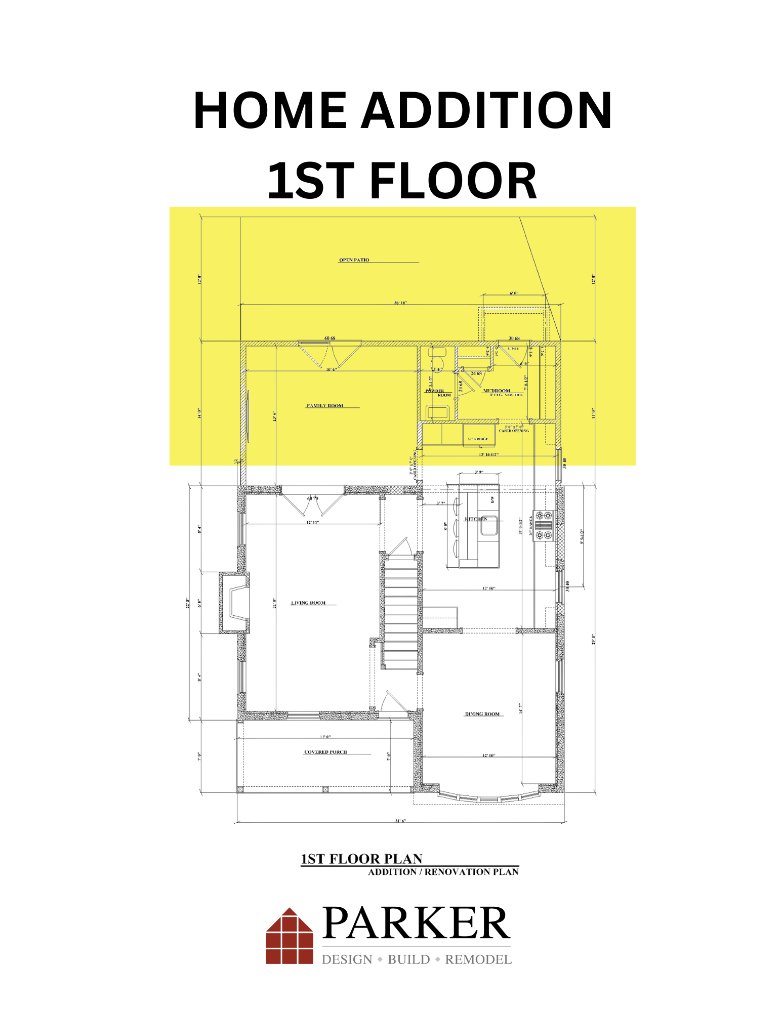 home renovation roland park first floor plan