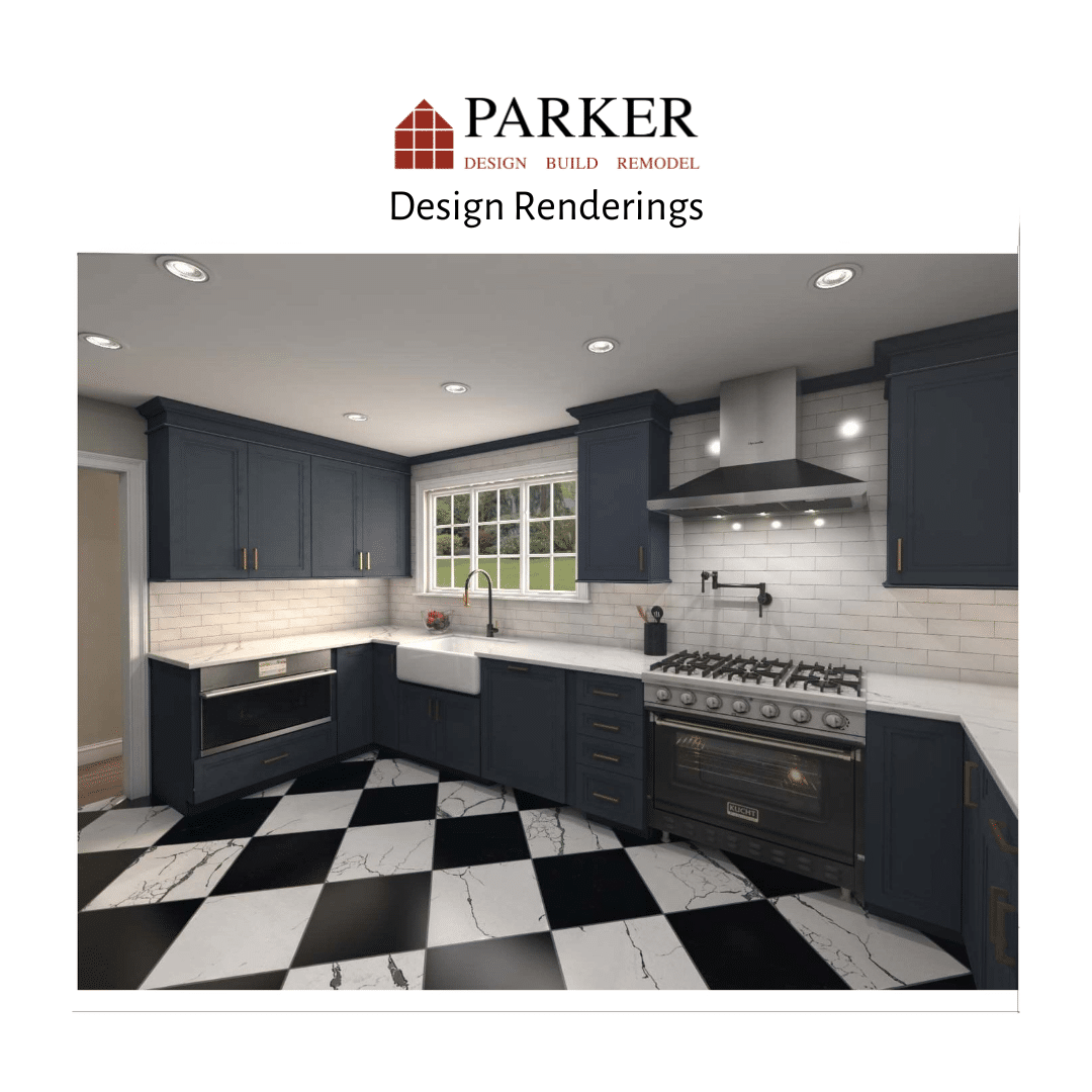 kitchen design rendering