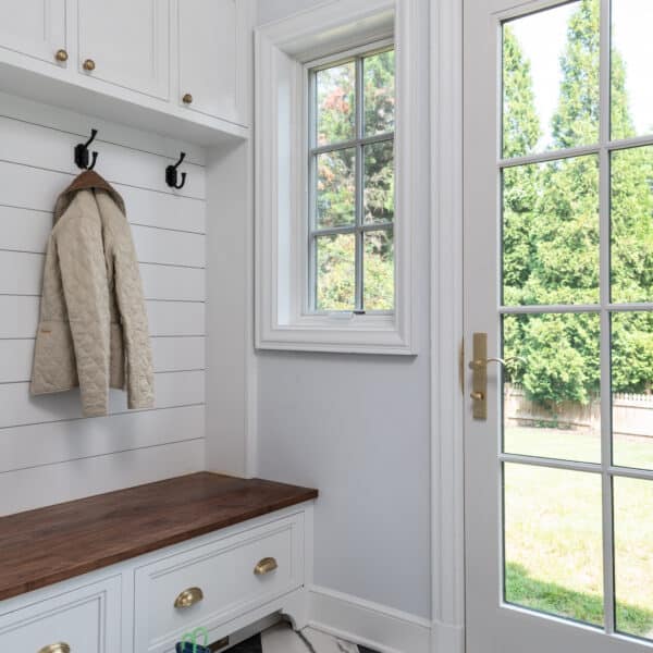 custom mud room cubbies