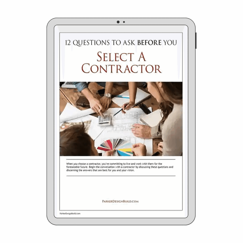 questions to ask a contractor guide