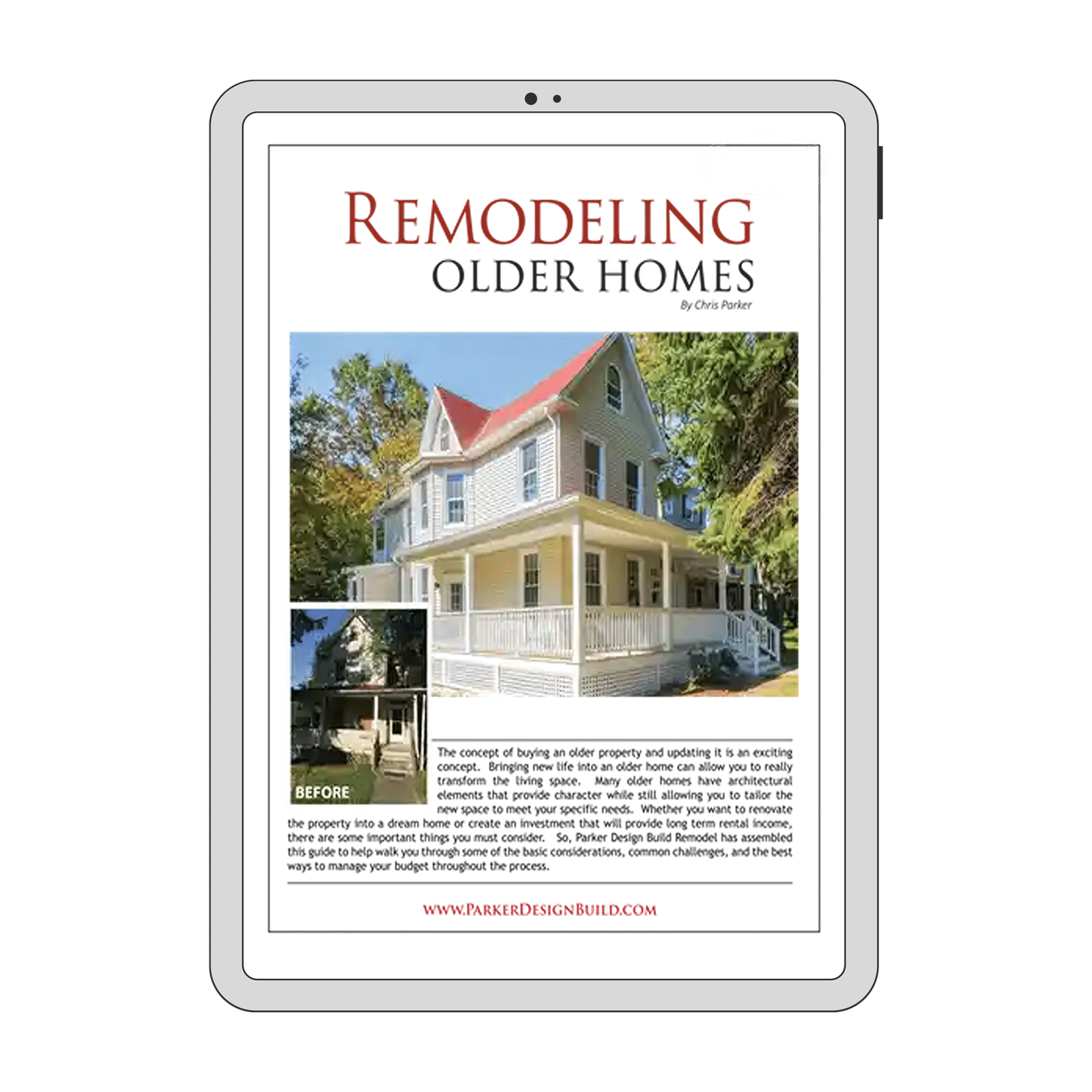 remodeling older homes guide