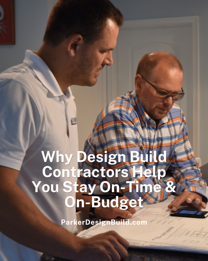 design build contractor stays on time on budget